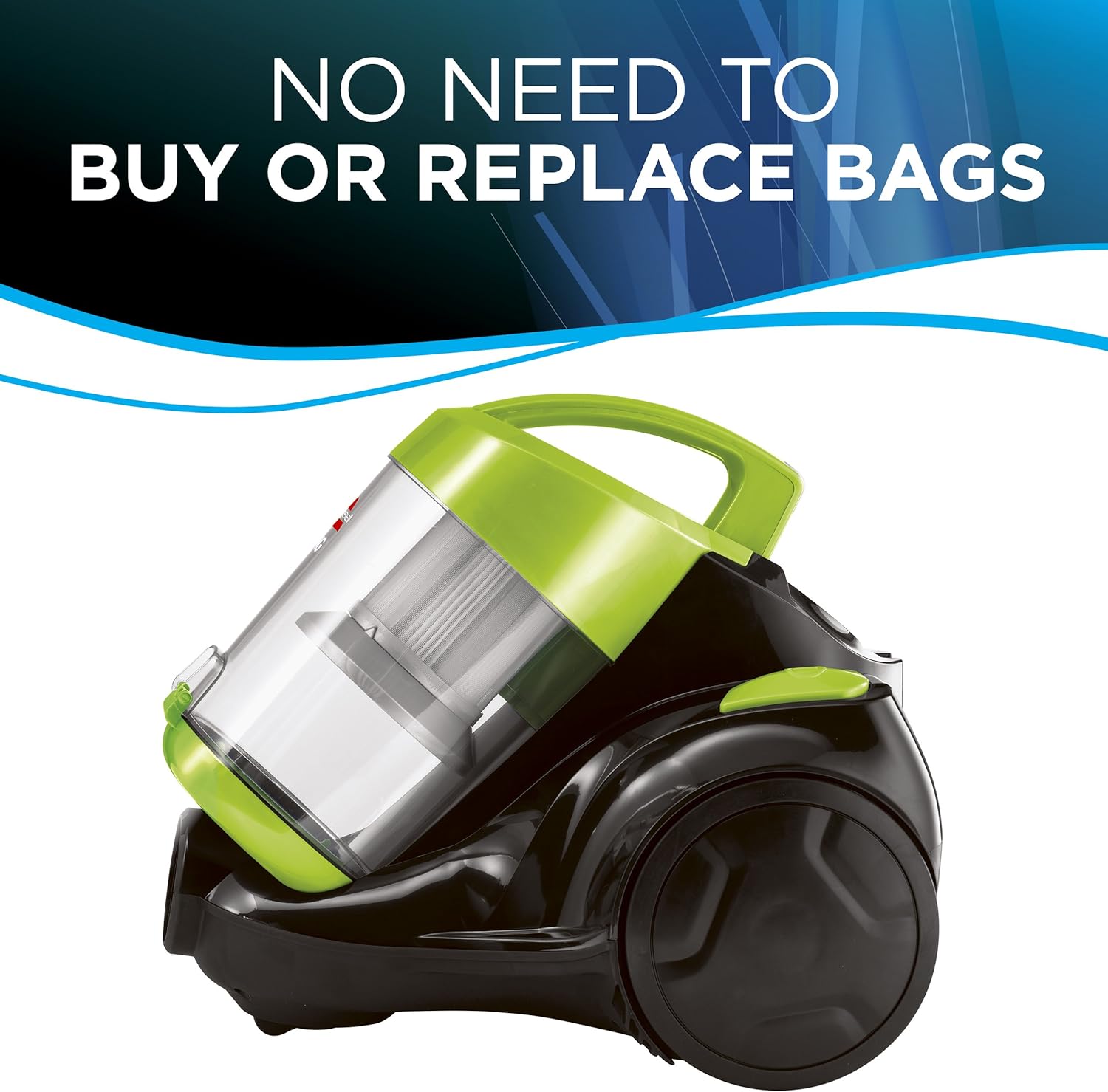 Bissell Zing Canister, 2156A Vacuum, Green Bagless: Home & Kitchen