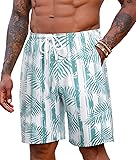 COOFANDY Mens Board Shorts Regular Fit 9'' Inseam