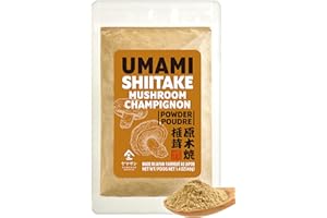 YAMASAN KYOTO UJI Japanese Shiitake Powder (40g) - Natural Umami Booster, 100% Japanese Ingredients, No Chemical Seasoning, F