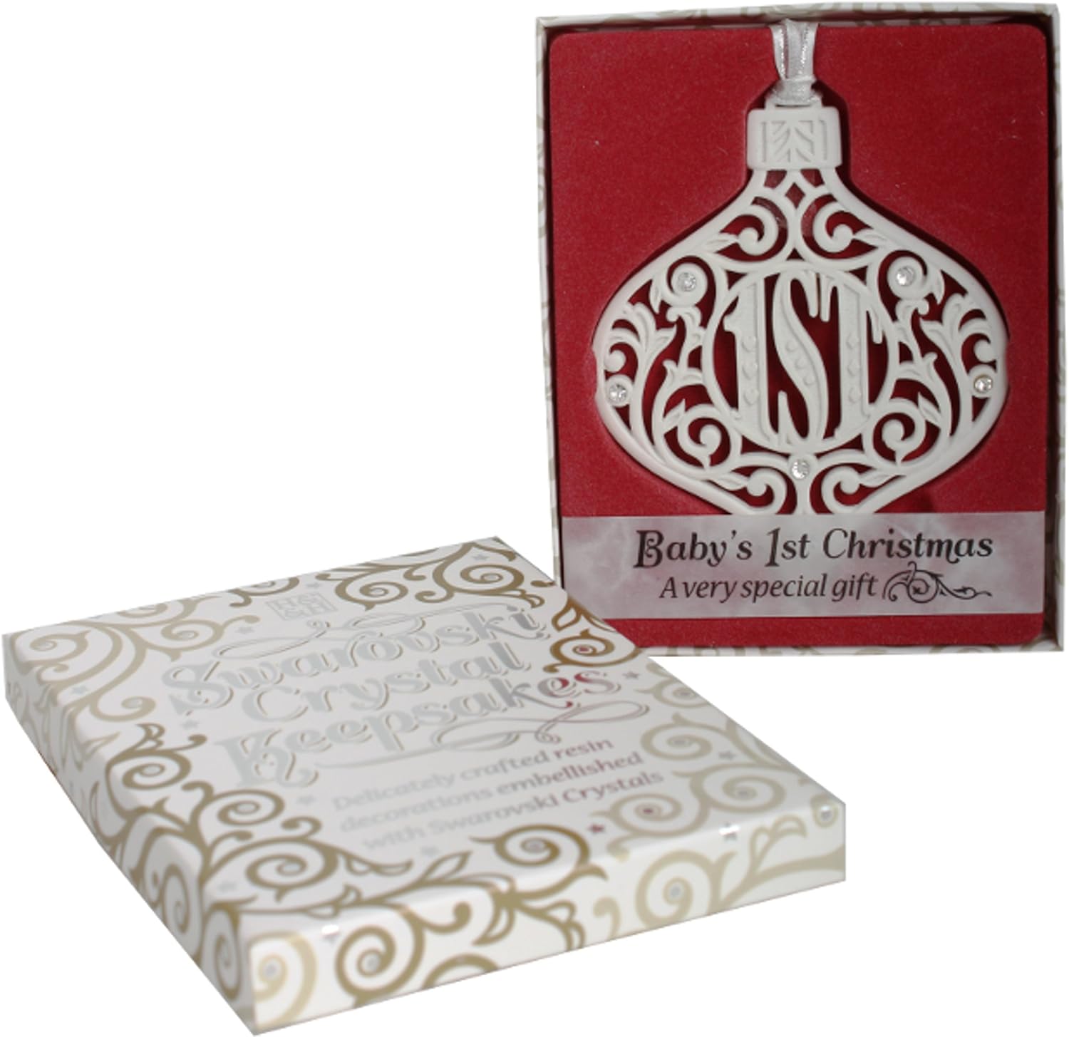 swarovski first christmas ornament