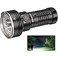 sofirn IF30 Flashlight High Lumens, 12000 Lumens Ultra Bright Flashlight with 685 Meters Beam Distance Spotlight, Rechargeable Flashlight USB C, LED Flashlight Waterproof for Hunting, Searching