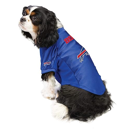 Littlearth NFL Buffalo Bills Stretch Pet Jersey, Team Color, X