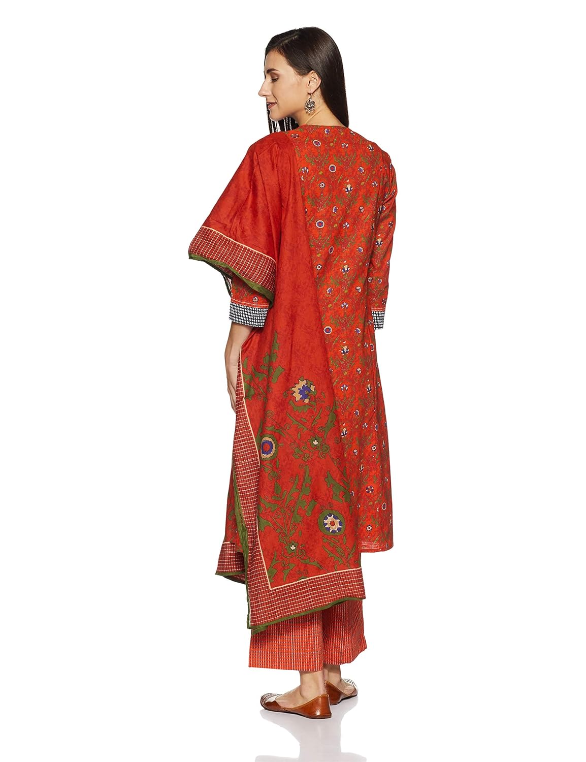 biba women's straight salwar suit set