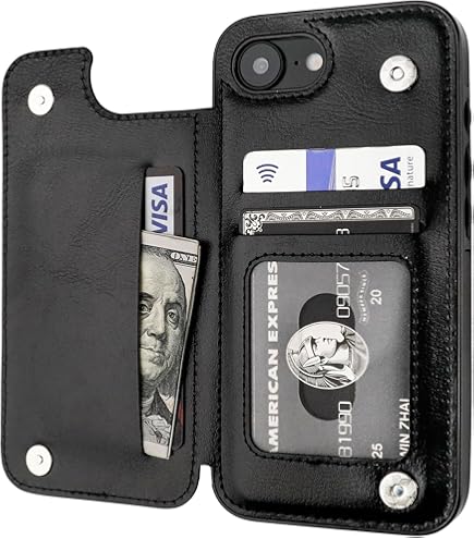 Amazon.com: Bizzib for iPhone 17e Wallet Case with Card Holder