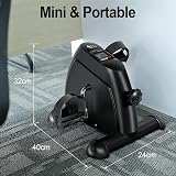 himaly Mini Exercise Bike Pedal Exerciser with LCD & Adjustable Resistance view 8