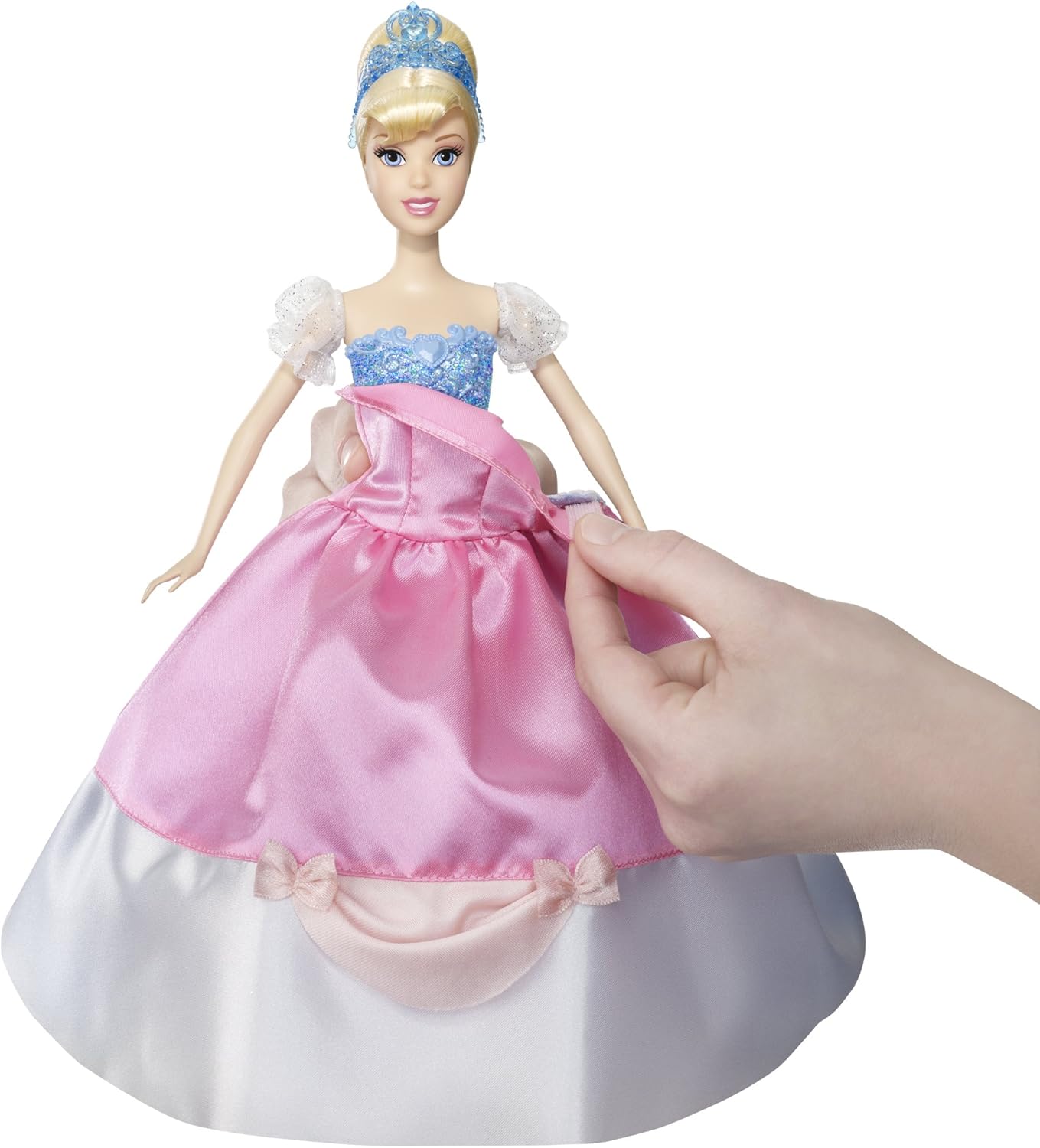 cinderella pink dress doll