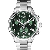 Tissot Chrono XL, Swiss Quartz Chronograph, 45mm, Green Dial, Men&rsquo;s Watch
