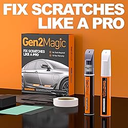 Gen2Magic Magnetic Gray Metallic Touch Up Paint Pen