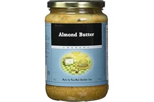 Nuts to You Nut Butter Almond Butter Crunchy, 735g, Packaging may vary