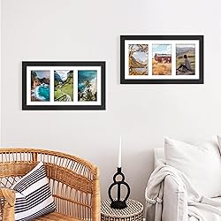 DUENPY 8x14 Collage Picture Frame, 4x6 Collage