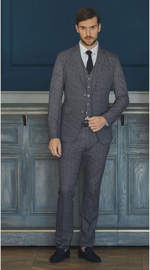Amazon エポカ ウォモ Epoca Uomo ストライプ ジャージー ボタンダウン シャツ メンズ 52 グレー1 04 シャツ 通販