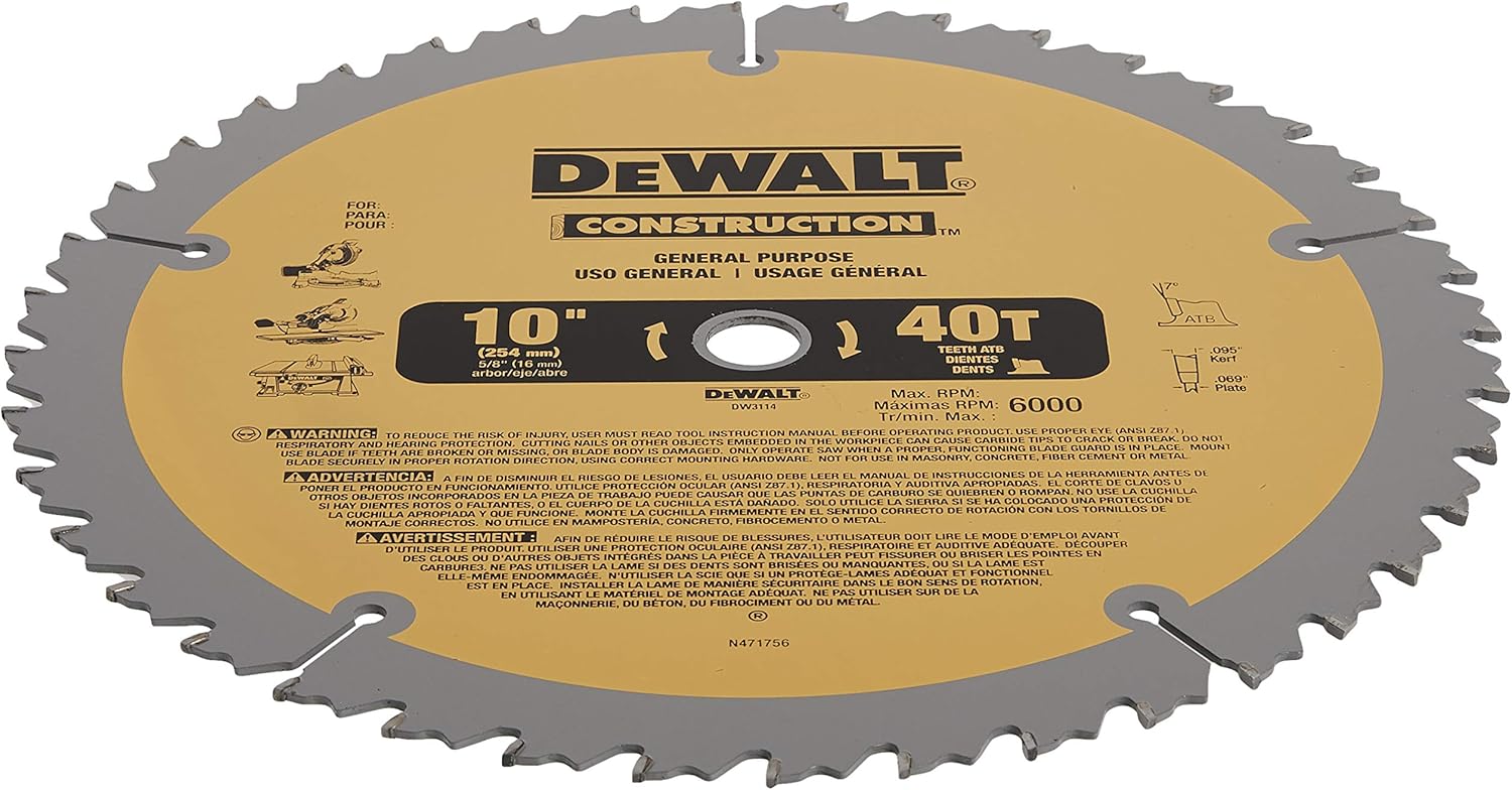 40t Extreme Framing Circular Saw Blade 10pk