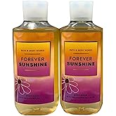 Bath & Body Works Shower Gel, Set of 2 Bottles, Each Bottle 10oz (Forever Sunshine)