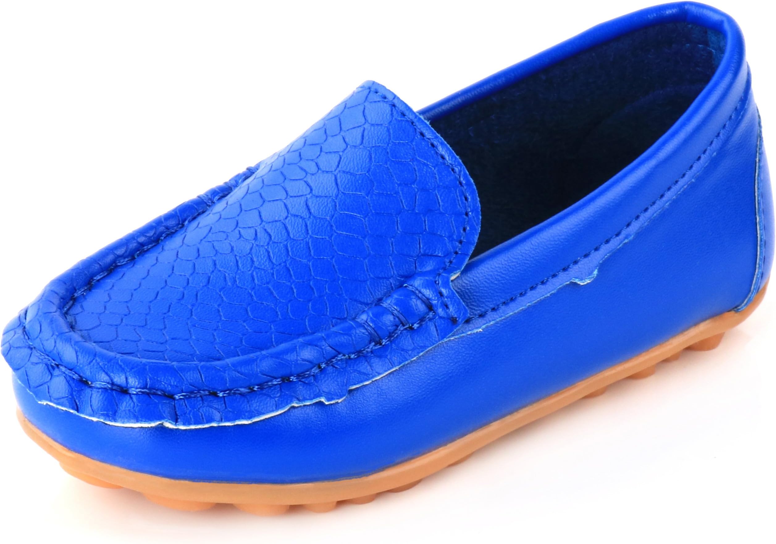 Femizee Toddler Boys Girls Loafers Shoes Casual Moccasin Slip On Dress Wedding Shoes for Kids