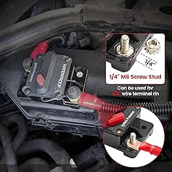 RED WOLF Car Circuit Breaker 30A AMP w/Manual Reset