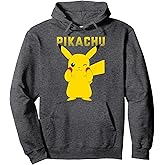 Pokémon Pikachu Adorable Pika Pika Cute Logo Pullover Hoodie