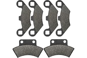 LOCOPOW Brake Pads for Pre-2000 Polaris Sportsman 400 500 335 Magnum 425 Xplorer 300 400 500 Xpress 300 400 Trail Boss 250 TrailBlazer Big Boss Sport 400 Scrambler 400 500