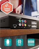 Oakcastle DVD100 Compact DVD Player Multi Region 1080p Upscale HDMI view 4
