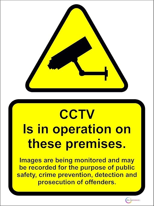 Printable Cctv Signage Printable World Holiday