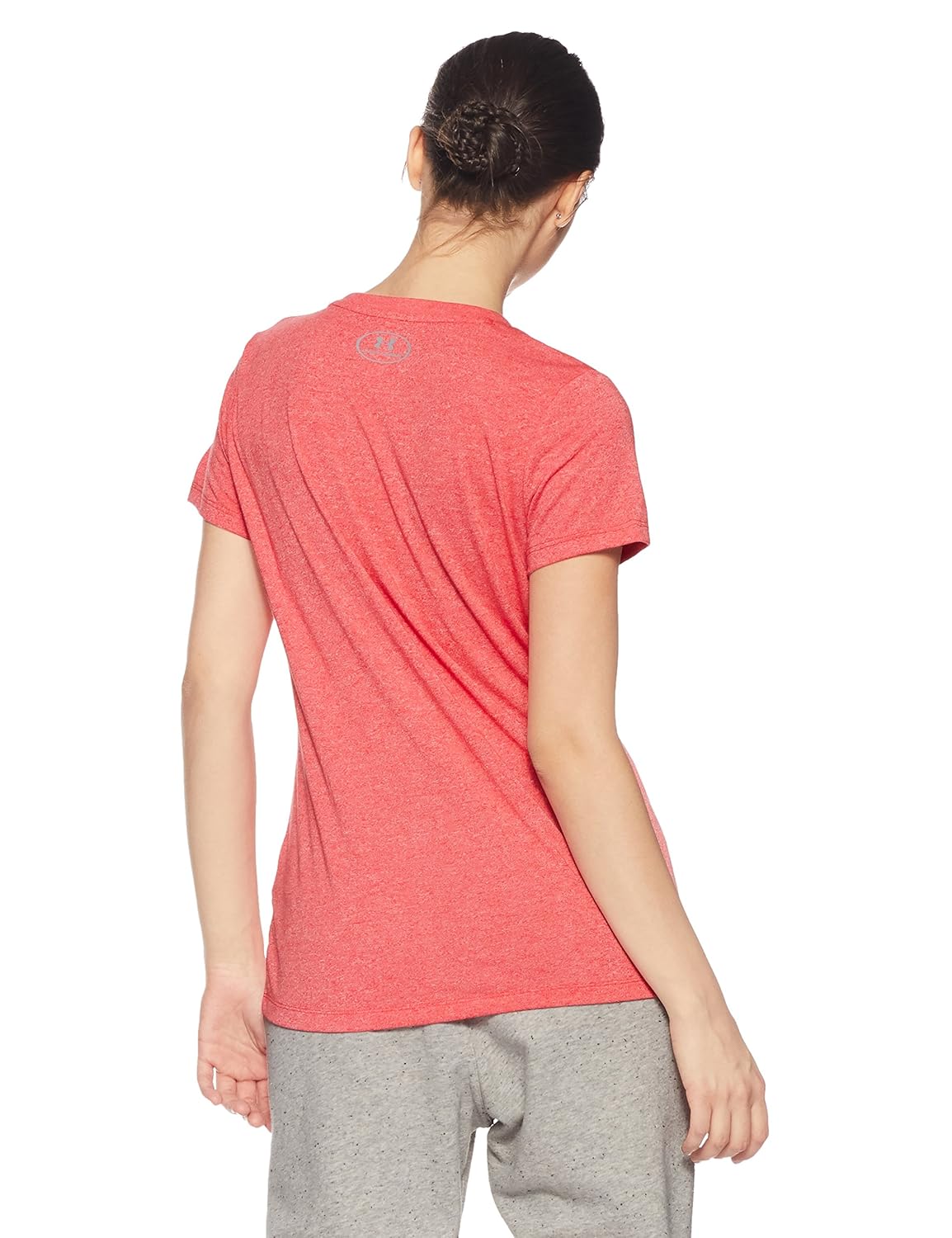 under armour threadborne train wood mark women's sports t-shirt