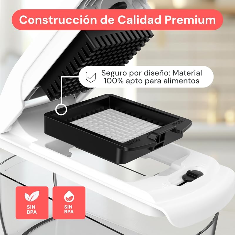 Pro Original - Cortador de Verdura y Espiralizador - 4 Cuchillas