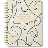 Compendium Spiral Notebook - The map to where she’s going is written on her heart. — A Designer Spiral Notebook with 192 Lined Pages, College Ruled, 7.0”W x 9.25”H