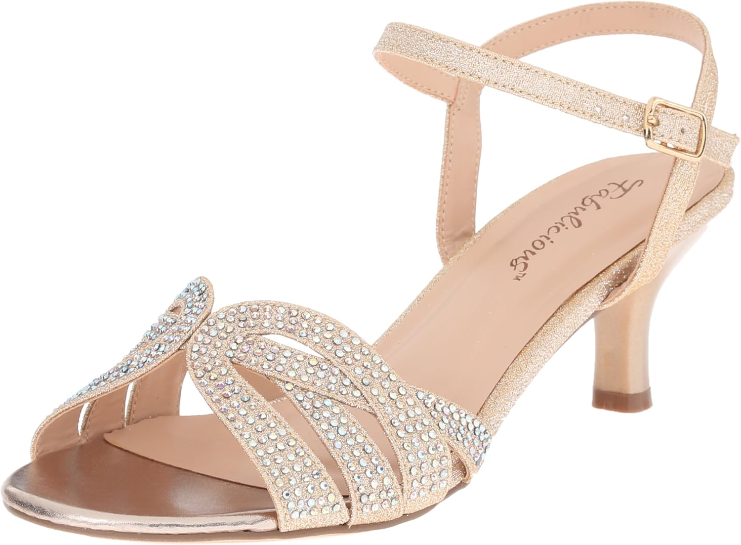 Women Ankle Strap CrissCross Sandal Fabulicious AUDREY03 2 1/2 Inch
