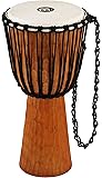 Meinl Percussion Djembe with Mahogany Wood-NOT Made in CHINA-12 Large Size Rope Tuned Goat Skin Head, 2-Year Warranty…