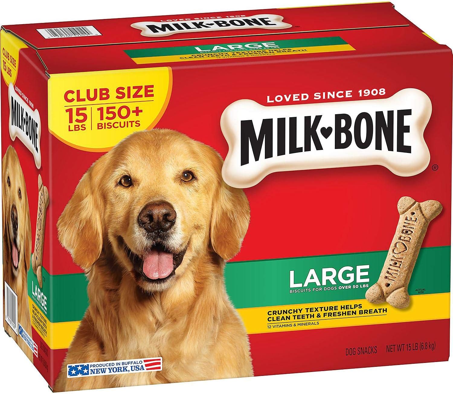 Pet Supplies MilkBone Dog Biscuits, Large (15 lbs.)