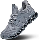 Men's Breathable Walking Shoes Non Slip Casual Sport Tennis Running Shoes Athletic Gym Blade Fashion Sneakers
