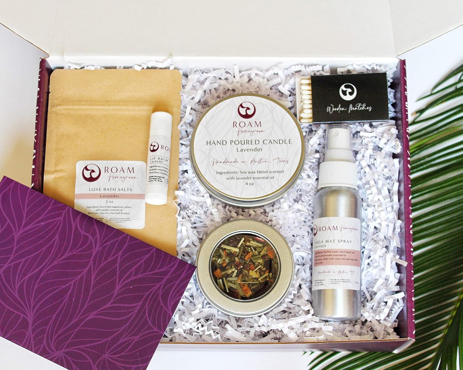 yoga gift basket