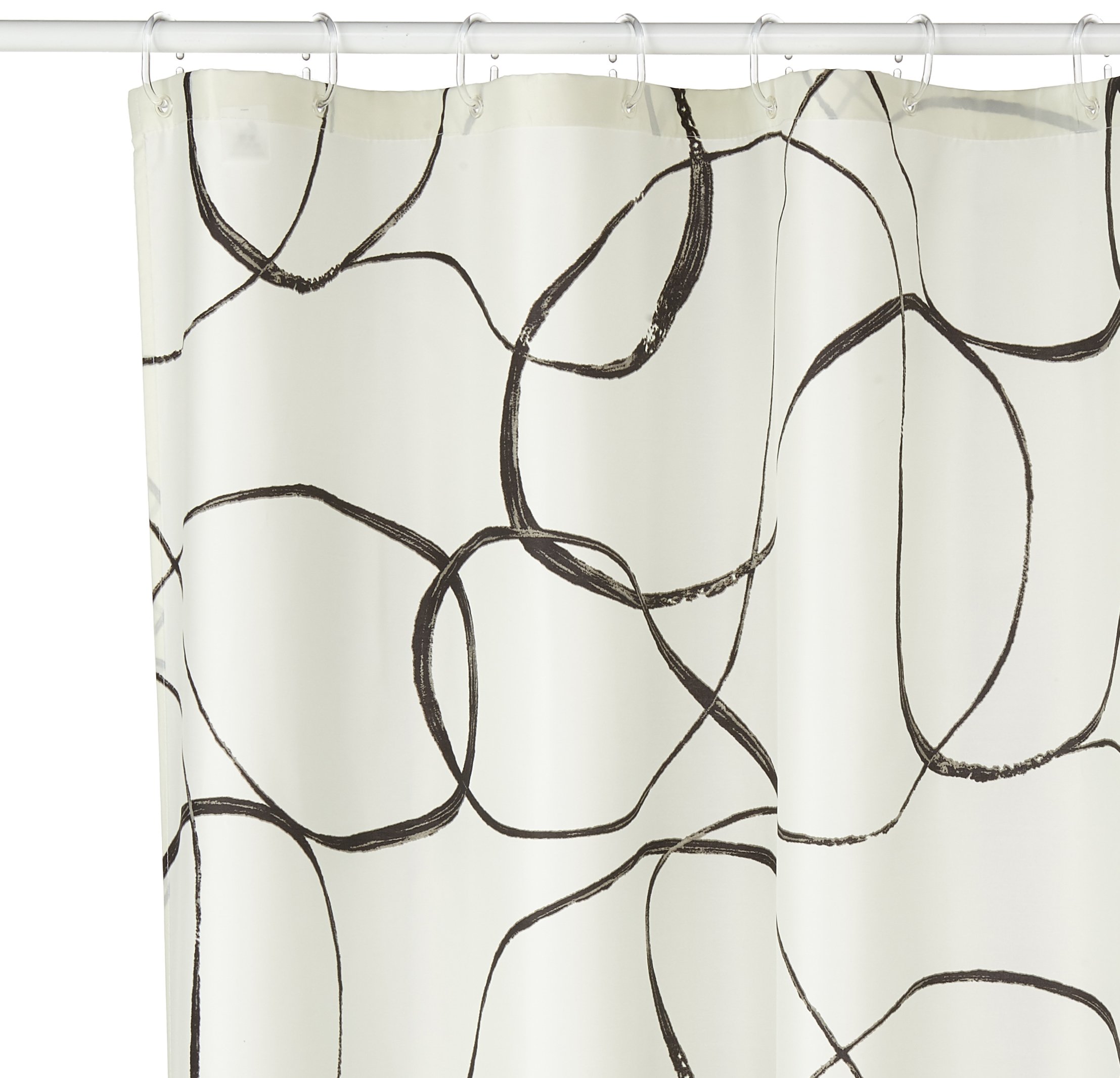 Sealskin Shower Curtain Movement black