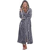 Turquaz Oversize Premium Luxury Ultra Soft Warm Robes for Women Plush Fleece Bathrobe for Women with and Spacious Pockets