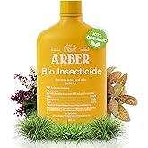 Organic Insecticide Liquid Concentrate – Plant Spray for Indoor & Outdoor Use – Controls Fungus Gnats, Aphids, Whiteflies, Mealybugs & Spider Mites – Houseplant & Garden Insect Killer, Fast-Acting