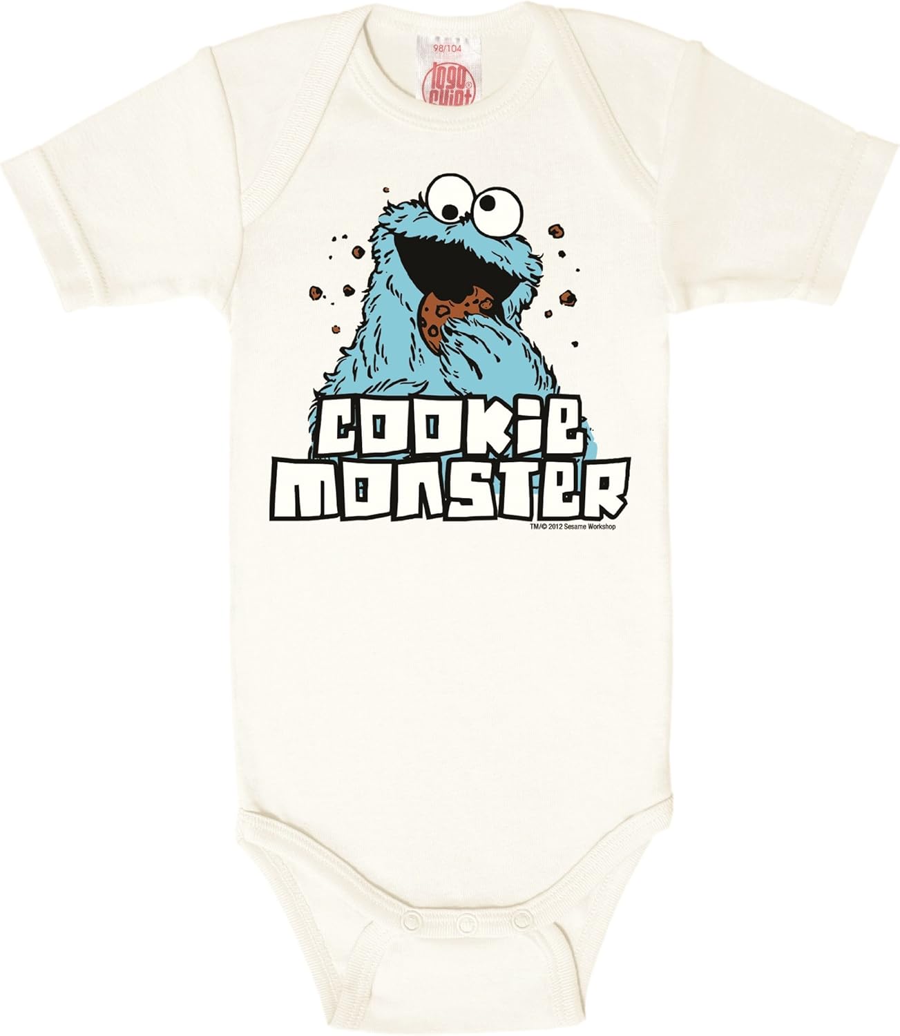 cookie monster romper