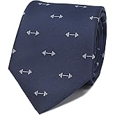 MENDEPOT Sports Theme Pattern Neckties With Gift Box Golf Theme Ties Tennis Necktie Football Necktie