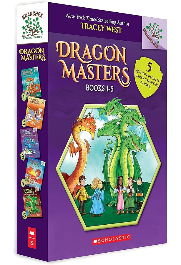 Amazon.com: Rise of the Earth Dragon: A Branches Book (Dragon