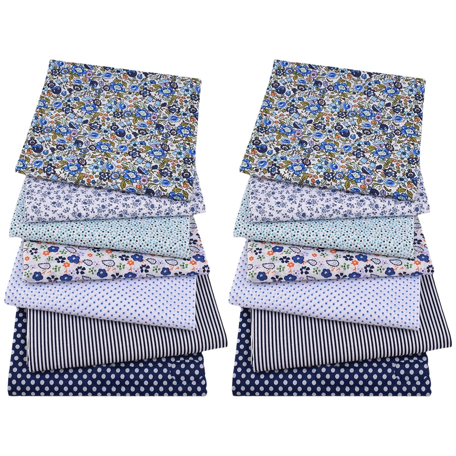 FAIRYGATE Fabrics for Sewing Patchwork Patterned Printed Fabric 100% Cotton Quilting Fabric Used in Tailoring Kits and Accessories Assorted Colour C0511