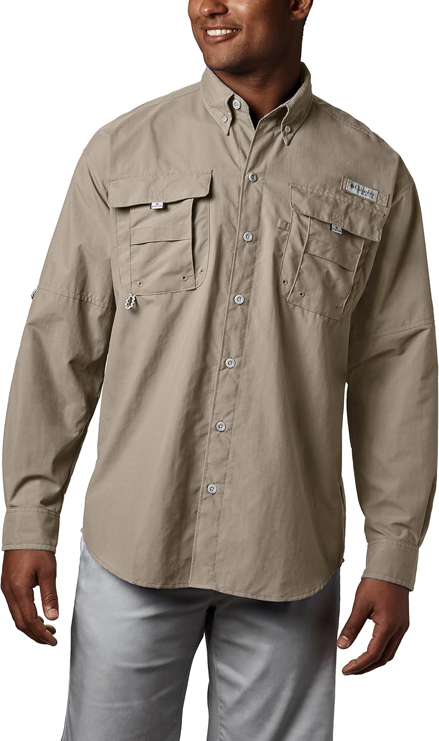 Columbia Men's PFG Bahama Ii Long Sleeve Shirt: Clothing