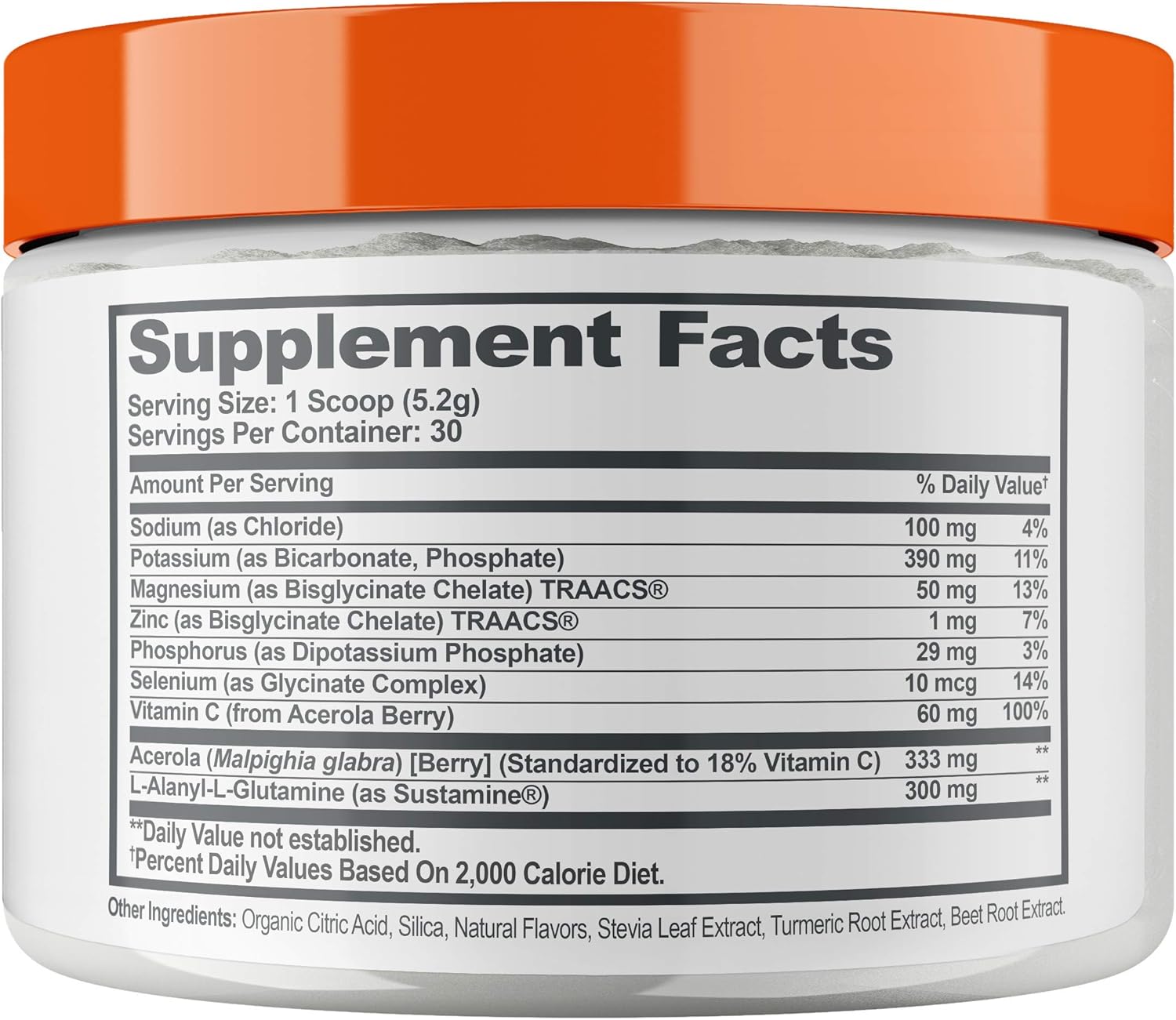 Genius Electrolyte Powder – Natural Hydration Booster | Endurance Supplement with Electrolytes (Potassium, Magnesium, Zinc) - Sugar Free, Vegan, Keto Friendly Energy - Orange Fizz (Drink Mix), 30 Sv: Health & Personal Care