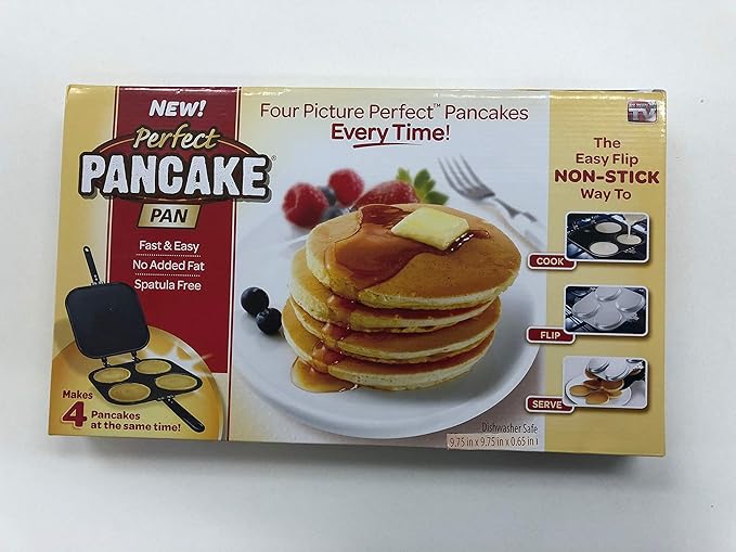 Perfect Pancake Pan As Seen On TV (Pack of 3) Kitchen