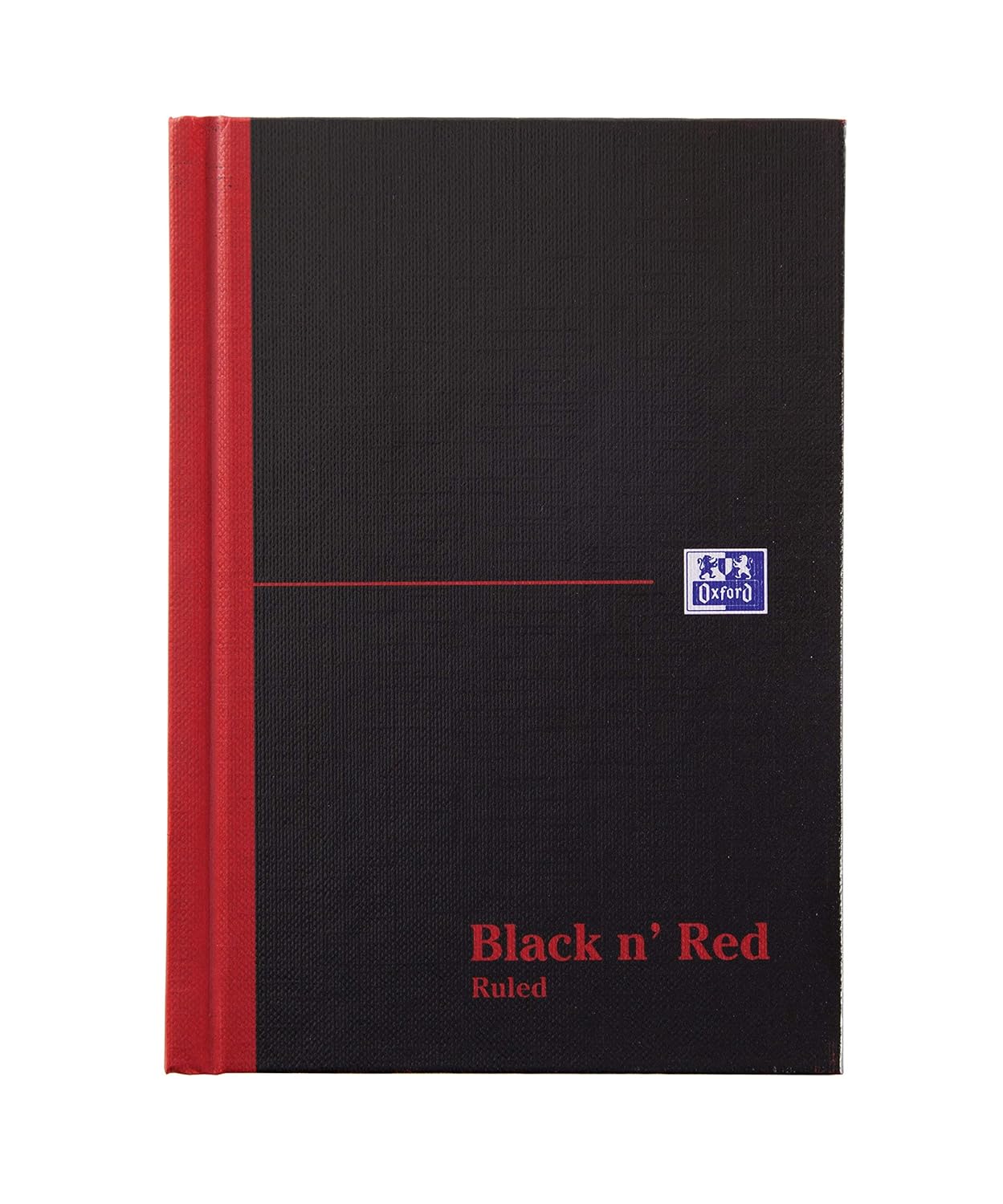 Black n Red (A6) Hardback Casebound Notebook 90g/m2 192 Pages Ruled (Pack of 5) Amazon.co.uk