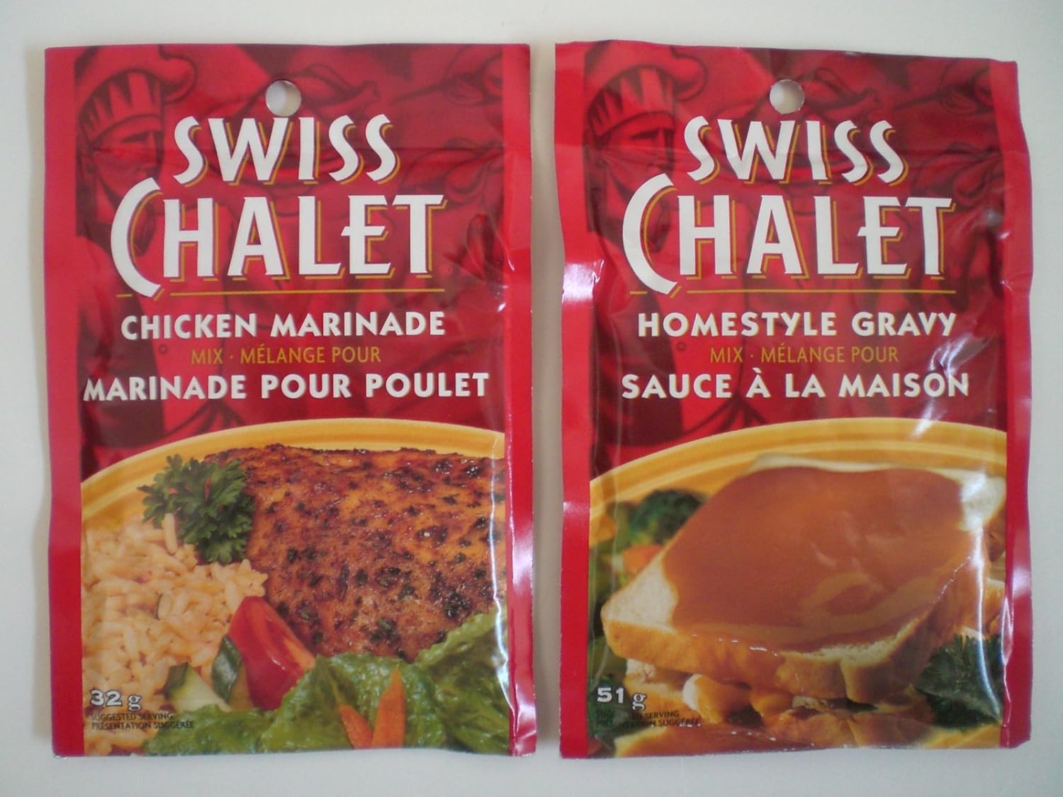 Swiss Chalet Chicken Marinade & Homestyle Gravy Variety Pack Amazon
