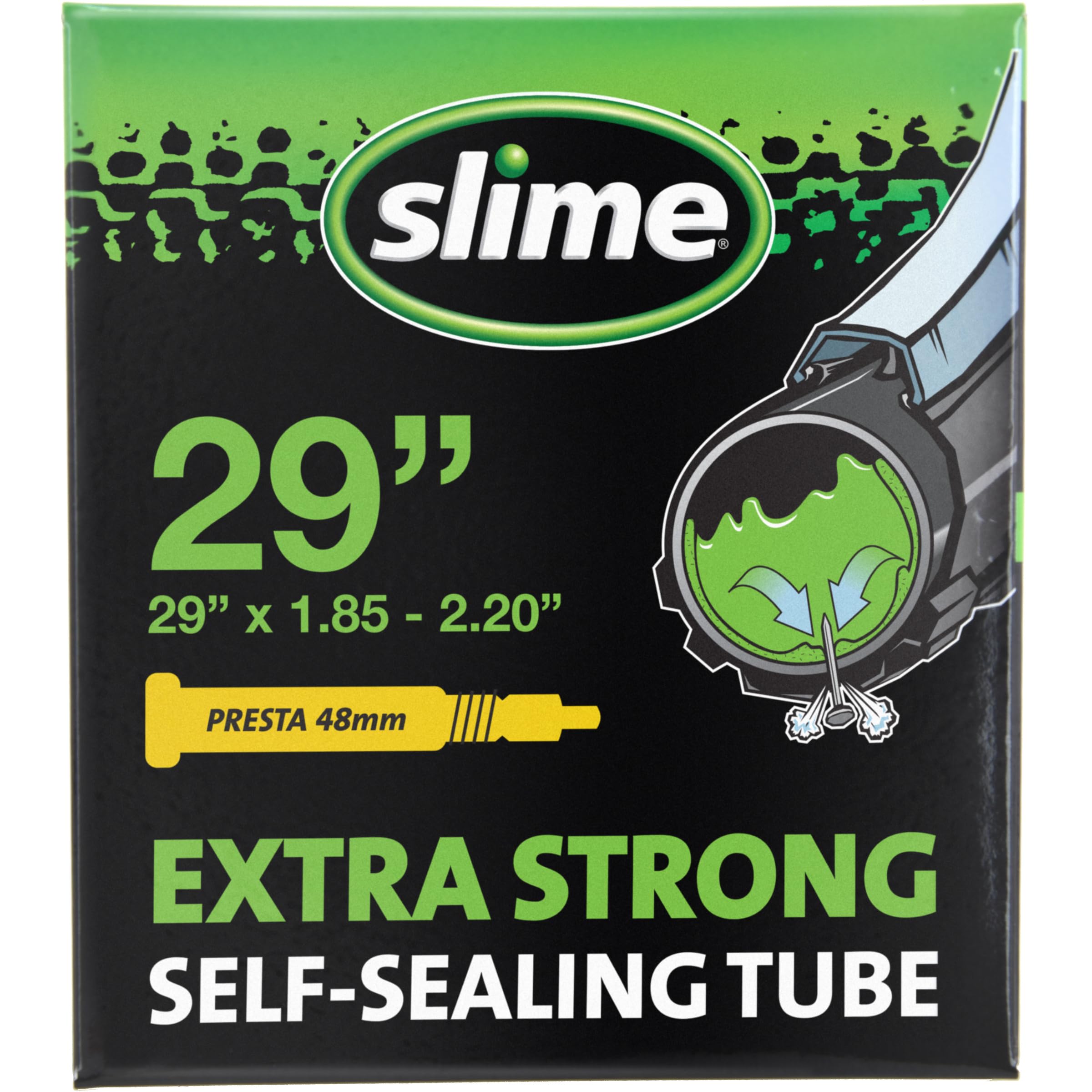 Slime Extra Stong Self-Sealing Tube 29" x 1.85-2.20" Presta