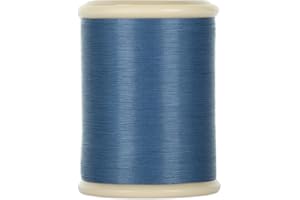 YLI Hand Quilting Thread - 100% Egyptian Cotton, Glazed, Strong & Tangle-Free, 500 yd. Spool - Gray Blue