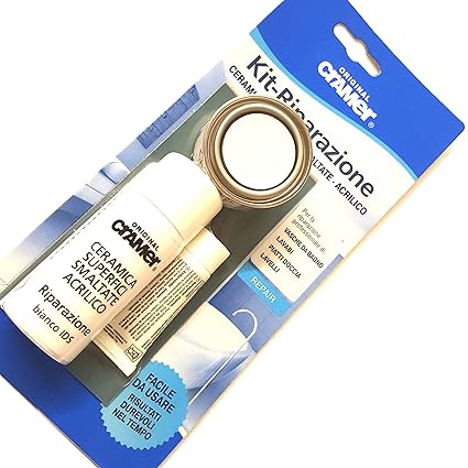 Cramer Kit Riparazione Ceramica Sanitari Vasche Smaltate Acrilico Bianco Ideal Standard