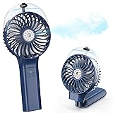 COMLIFE Portable Handheld Misting Fan, 3000mAh