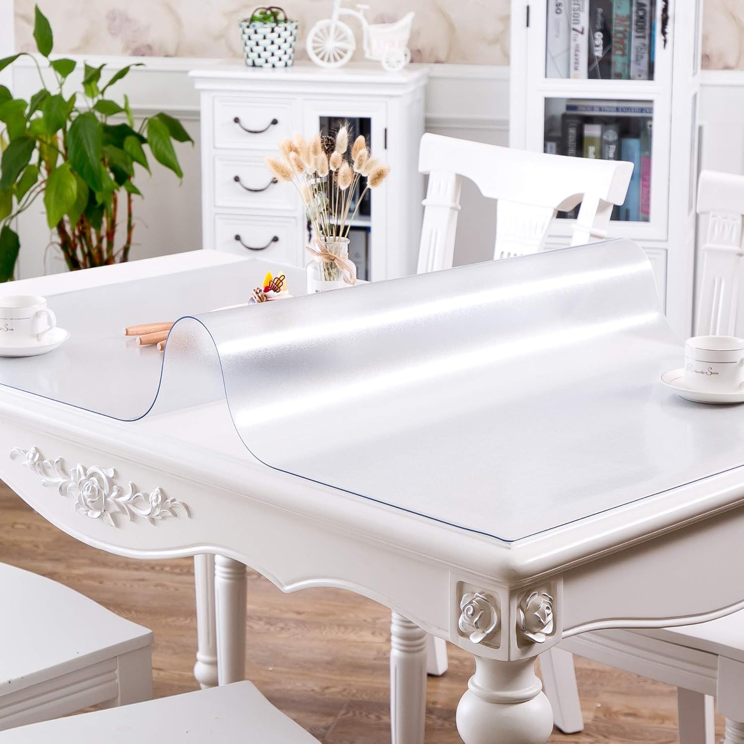 New Version 1.5mm Thick 20 x 36 Inch Frosted Desk Pad, PVC