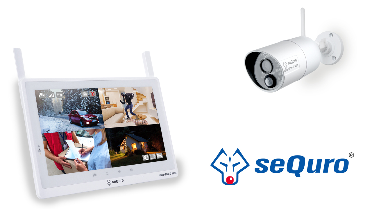 Sequro Wireless Security Monitor Sequro Security Camera Monitor