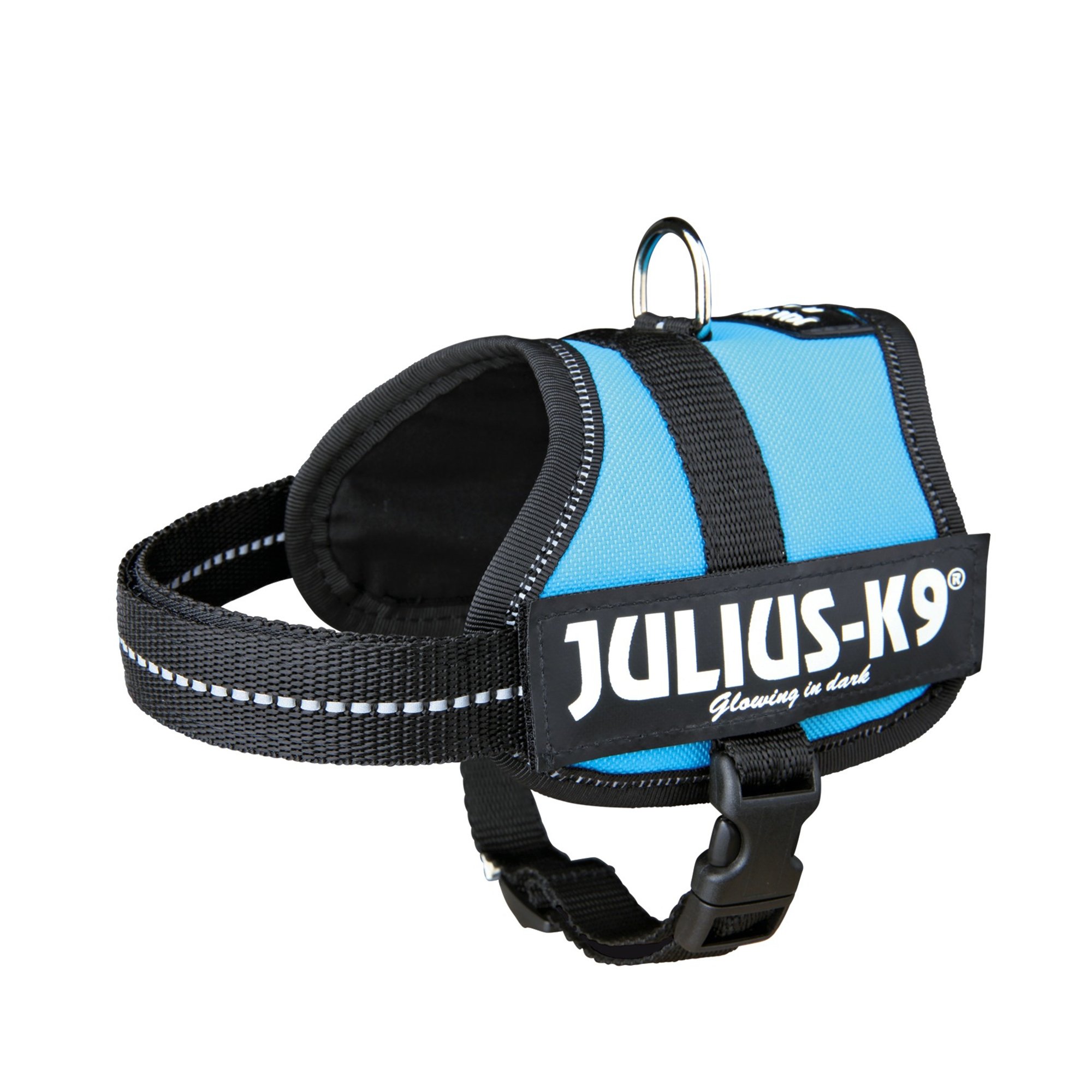 JULIUS-K9Powerharness, Size: XS/Mini-Mini, Aquamarine โ image 1
